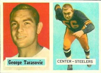 1957 Topps #39 George Tarasovic Front
