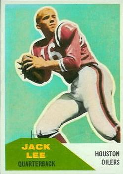 1960 Fleer #38 Jack Lee Front