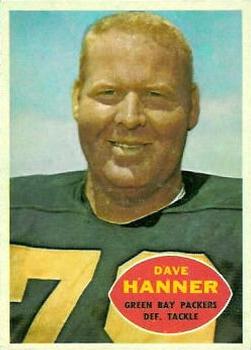 1960 Topps #59 Dave Hanner Front