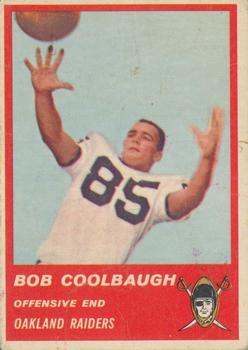 1963 Fleer #60 Bob Coolbaugh Front