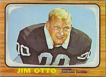 1966 Topps #115 Jim Otto Front
