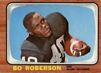 1966 Topps #83 Bo Roberson Front