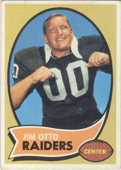 1970 Topps #116 Jim Otto Front