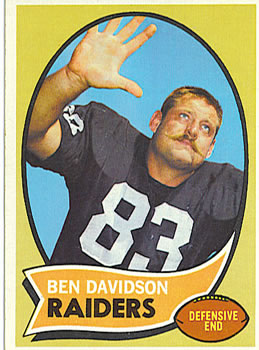 1970 Topps #251 Ben Davidson Front