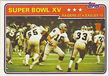 1981 Topps #494 Super Bowl XV Front