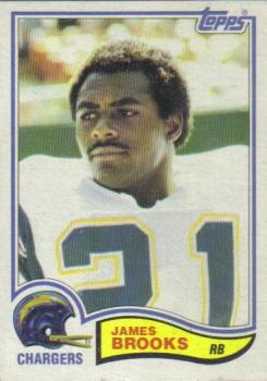 1982 Topps #226 James Brooks Front