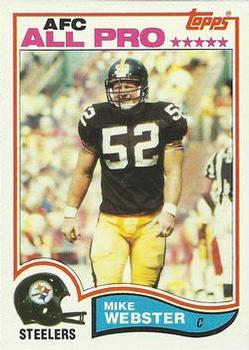 1982 Topps #222 Mike Webster Front