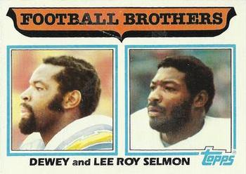 1982 Topps #270 Dewey Selmon / Lee Roy Selmon Front