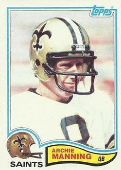 1982 Topps #408 Archie Manning Front
