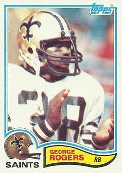 1982 Topps #410 George Rogers Front