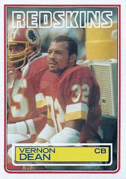 1983 Topps #189 Vernon Dean Front