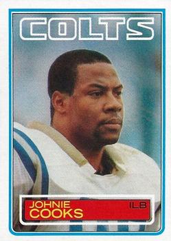 1983 Topps #210 Johnie Cooks Front