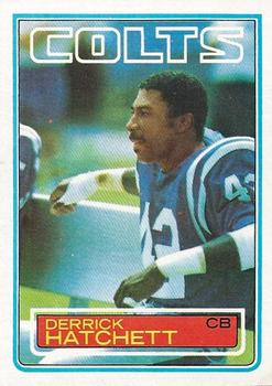 1983 Topps #213 Derrick Hatchett Front