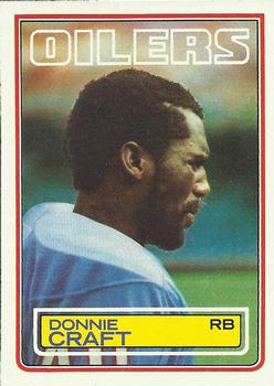 1983 Topps #276 Donnie Craft Front