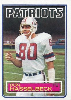 1983 Topps #331 Don Hasselbeck Front