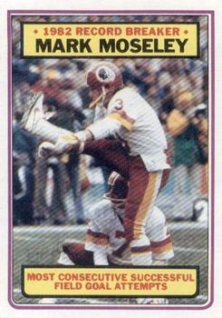 1983 Topps #5 Mark Moseley Front