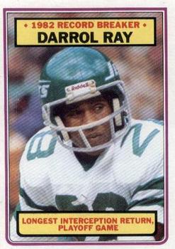 1983 Topps #7 Darrol Ray Front