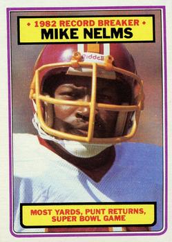 1983 Topps #6 Mike Nelms Front
