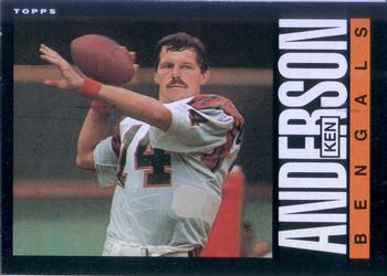 1985 Topps #210 Ken Anderson Front