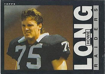 1985 Topps #292 Howie Long Front