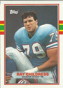 1989 Topps #101 Ray Childress Front