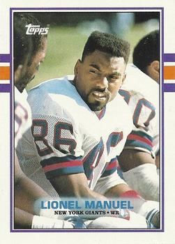 1989 Topps #177 Lionel Manuel Front