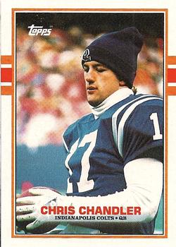 1989 Topps #209 Chris Chandler Front