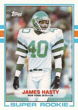 1989 Topps #224 James Hasty Front