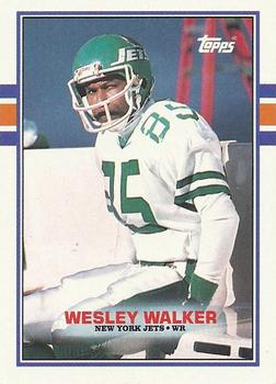 1989 Topps #235 Wesley Walker Front