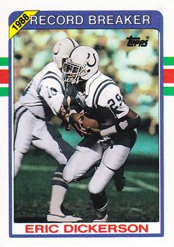 1989 Topps #3 Eric Dickerson Front