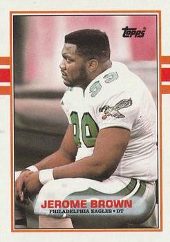 1989 Topps #113 Jerome Brown Front