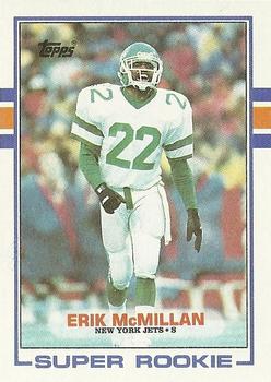 1989 Topps #223 Erik McMillan Front