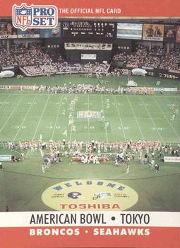1990 Pro Set #783 American Bowl: Tokyo Front