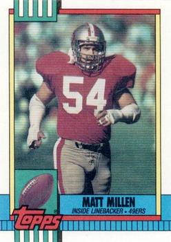 1990 Topps #7 Matt Millen Front