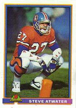 1991 Bowman #125 Steve Atwater Front