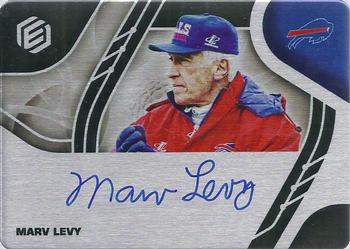 2022 Panini Elements - 2021 Steel Signatures #SS-MLE Marv Levy Front