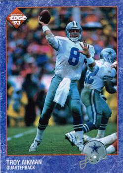 1993 Collector's Edge #44 Troy Aikman Front