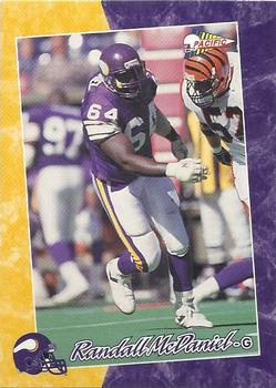 1993 Pacific #80 Randall McDaniel Front