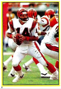 1985 Topps - Yearbooks Coming Soon Stickers #6 Ken Anderson Front