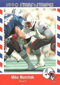 1990 Asher Candy Stars 'n Stripes #22 Mike Munchak Front