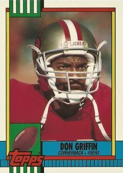 1990 Topps - Collector's Edition (Tiffany) #25 Don Griffin Front