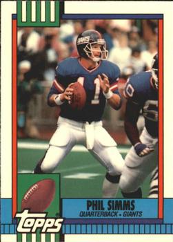 1990 Topps - Collector's Edition (Tiffany) #51 Phil Simms Front