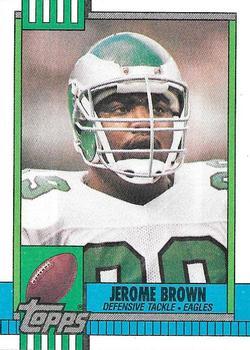 1990 Topps - Collector's Edition (Tiffany) #88 Jerome Brown Front