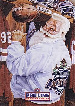 1992 Pro Line Portraits #1992 Santa Claus Front