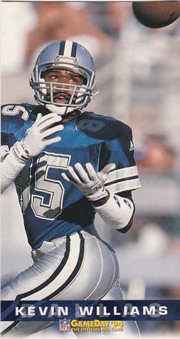 1994 GameDay #108 Kevin Williams Front