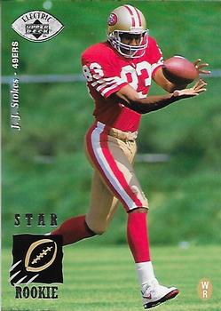 1995 Upper Deck - Electric #10 J.J. Stokes Front