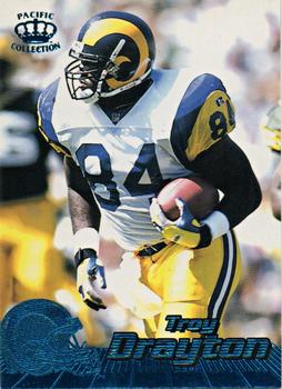 1996 Pacific - Blue #414 Troy Drayton Front