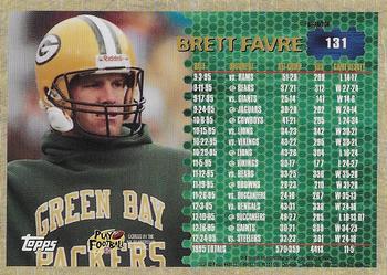 1996 Topps Chrome - Refractors #131 Brett Favre Back