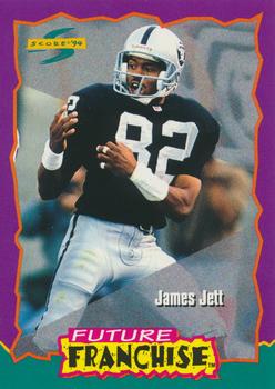 1994 Score #323 James Jett Front