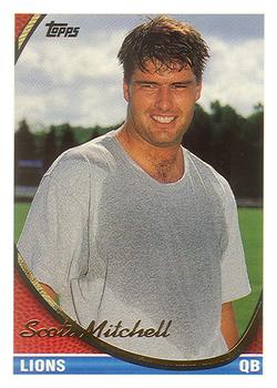 1994 Topps #345 Scott Mitchell Front
